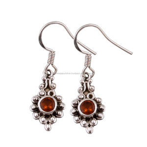 Shree Jaipur <b>Silver</b> 925 Sterling <b>Silver</b> Purple Jade Water <b>Drop</b> <b>Earrings</b> Luxury <b>Drop</b> <b>Earrings</b> Handmade for Women/Unisex - Product Image 2