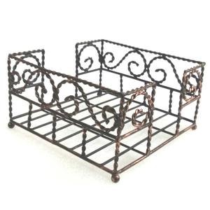 Vente en gros Nouveau Restaurant Top Top Tabletop Metal Mesh Wire Porte-serviettes en papier Rack Home Office Utilisation Emballage en boîte - Product Image 3