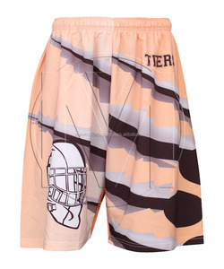 Shorts de lacrosse personnalisés de haute qualité 100% polyester, sublimation OEM, shorts de sport unisexes de haute qualité, OEM pour les jeunes - Product Image 5