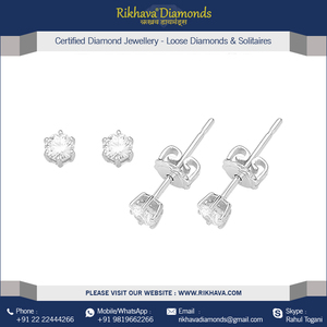 Boucles d'oreilles indiennes en diamant, pour femmes, - Product Image 4