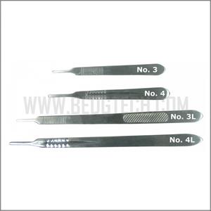 เครื่องมือผ่าตัดยาว127มม. ด้ามจับมีดผ่าตัด - Product Image 2