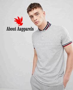 Polo uni de haute qualité personnalisé en vrac pour hommes polo à double pointe t-shirt respirant - Product Image 4