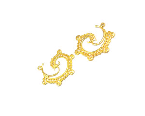 Antique Charm Gold Plated Boho Necklace Pendant Natural Multi-Gemstone Handmade Vintage Birthstone Jewelry with <b>Metal</b> <b>Beads</b> - Product Image 6