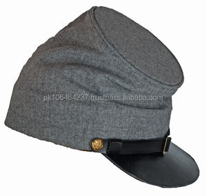 Casquettes de protection civiles ajustables respirantes en laine 100% avec logo personnalisé OEM - Product Image 6