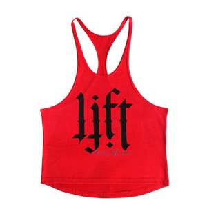 Débardeurs Dryfit Fitness en jersey pour homme 100% coton Sublimation Made for Running Sports Singlet - Product Image 2
