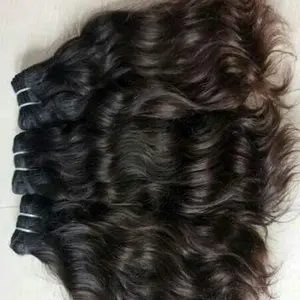 Vente de fin de saison sur les branches naturelles, EXTENSION de cheveux humains non traités avec des couleurs naturelles, noir et marron, livraison DHL - Product Image 3