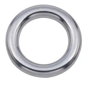 Aluminum fancy 1 metal o ring dee d ring buckles