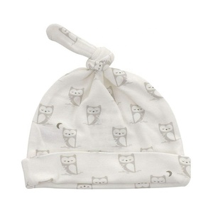 Wholesale Price 100% Cotton Newborn Baby Beanies - Product Image 3