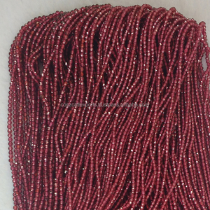 Best Quality Faceted Garnet <b>Beads</b> in Rondelle Shape Top Gemstone Material Natural <b>Stone</b> <b>Beads</b> - Product Image 3