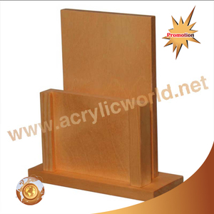 wooden menu holder menu sign rack - Product Image 1