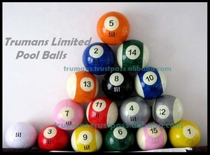 Juego Completo de Bolas de Billar de Colores Amarillo, Rojo, Negro, Blanco, Bola Blanca, Bola de Taco, Fútbol, Snooker, Snookball - Product Image 4