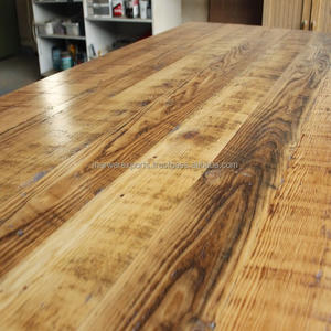 Design simple en bois récupéré rond - Product Image 3