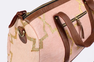 Dernier élégant sac de sport Weekender fait à la main du fabricant indien motif léopard léger à la mode voyage Gym Holdall - Product Image 5