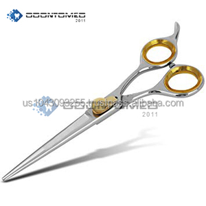 Venta caliente Tijeras de peluquero 6,5 "Tijeras de pelo 440c Acero inoxidable japonés - Product Image 5