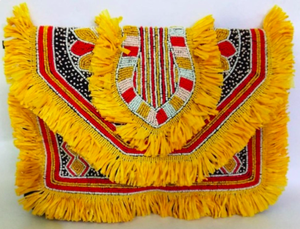 Party Wear <b>Embroidered</b> <b>Clutch</b> Purse Evening <b>Clutch</b> <b>Bag</b> - Product Image 2