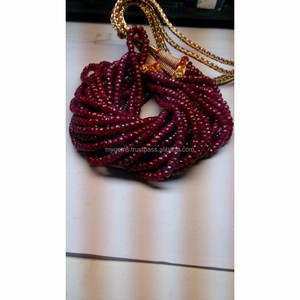 Tự nhiên chất lượng cao AAA chất lượng nhuộm Corundum Ruby feceted hạt trong giá bán buôn đối với trang sức làm - Product Image 2