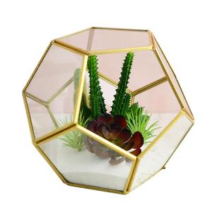 Vase de table terrarium en verre moderne de haute qualité pour la décoration de la maison et les occasions de mariage - Product Image 1