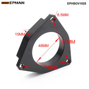 Epman Alluminio SSQV SQV Blow Off Valve Adattatore della Flangia Per <span class=keywords><strong>Hyundai</strong></span> Veloster Sonata 1.6 T Motore Proteggere il vostro Turbo EPHBOV1025 - Product Image 2