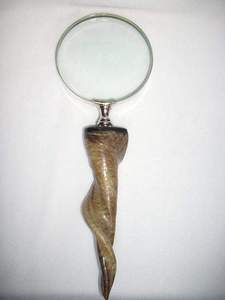 Lupa con mango de hueso, lupa, lupa de mano, lupa náutica - Product Image 2