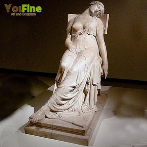 Statue en marbre d'extérieur, Statue de la mythologie lucreety teint - Product Image 1