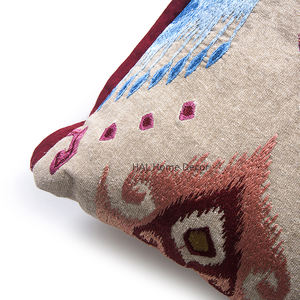 Latest Design Custom Embroidered <b>Cushion</b> <b>Covers</b> Decorative Pillow <b>Cover</b>, Wholesale <b>Sofa</b> Decor <b>Cushion</b> Pillow Case - Product Image 5