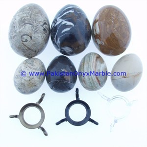 Grossiste en œufs en pierre d'onyx sculptés et polis, pierres précieuses pour la décoration de la maison, style amour, souvenir - modèle - Product Image 4