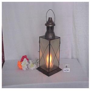 Square Shape Antique Metal <b>Tealight</b> Small Glass Votive <b>Tealight</b> Candle <b>Holders</b> Lantern - Product Image 1