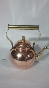 ที่มีคุณภาพสูงที่เป็นของแข็งทองแดงชา/กาแฟเก็บกาต้มน้ำทองแดงหม้อชาชุด - Product Image 2