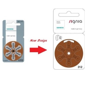Batterie d'aide auditive Signia A312 haute performance, au zinc-air, sans mercure, stocks frais disponibles, cylindrique, électronique grand public - Product Image 6