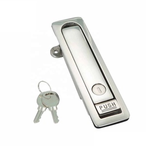 Serrure de porte de panneau électrique pour armoire réseau, interrupteur d'alimentation en acier inoxydable LM-800 - Product Image 4