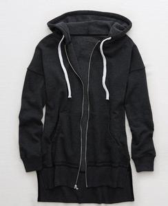 เสื้อฮู้ดดี้ซิปข้างแบบใหม่ทันสมัยปี 2026 สำหรับผู้ชายและผู้หญิง รับผลิตตามแบบ OEM ซิประบายอากาศได้ดี ผลิตจากผ้าฝ้าย - Product Image 3