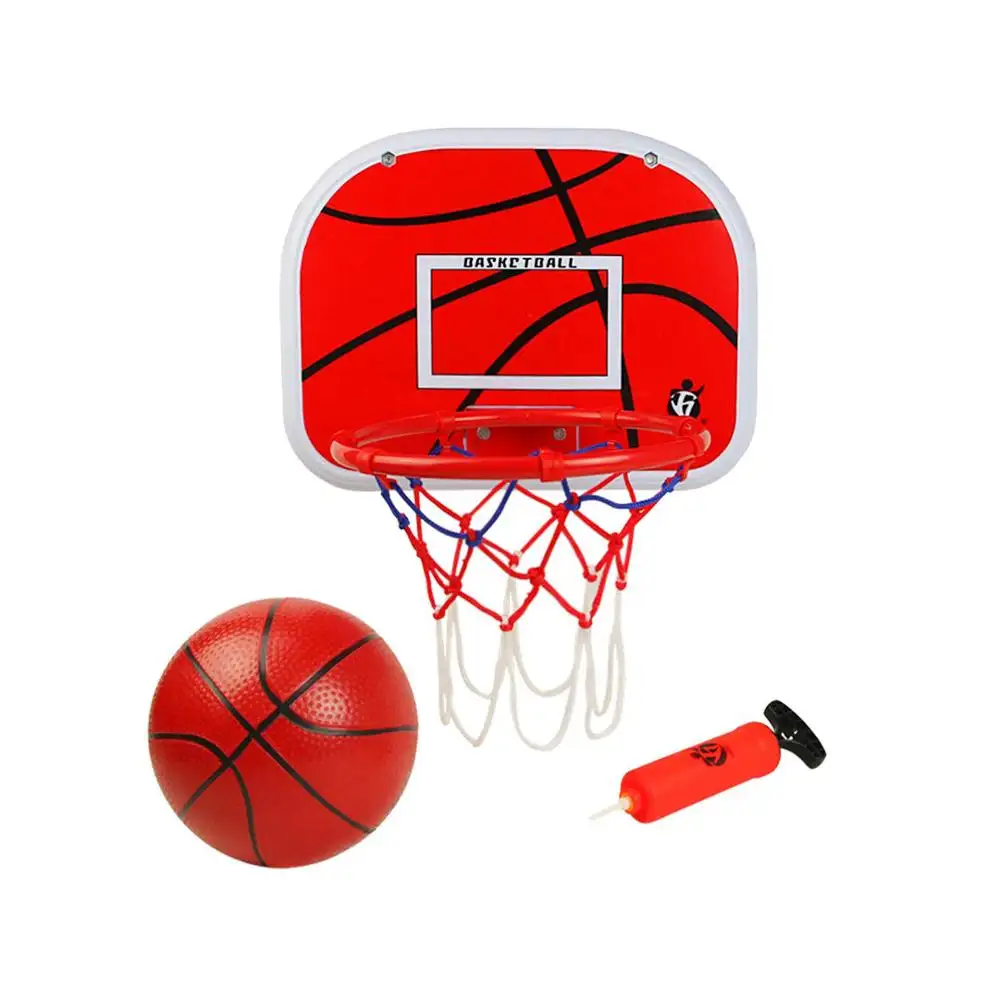 Canestro da Basket Indoor Outdoor Giochi di Sport con Pompa Palla Netto Cestino Portatile Set Giocattoli per I Bambini Delle Ragazze Dei Ragazzi di Età 6 7 8 anni di Età