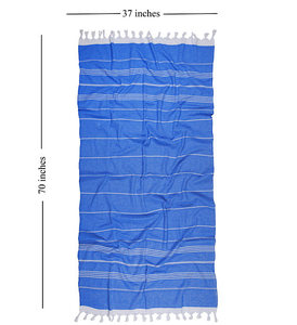 Toalla turca altamente absorbente-Terry y Flatweave, baño o Playa use Terrback Collection Turkish made - Product Image 2
