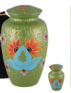 Pequeñas Urnas Funerarias de Metal Estilo Americano para Bebés - Product Image 5