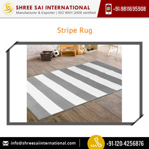 La última colección de alfombras a rayas únicas, rentables y más vendidas para el suministro a granel del exportador de alfombras y juegos de área de tendencia - Product Image 2