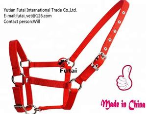 Cavallo/<span class=keywords><strong>asino</strong></span> halter, occhiello in metallo, 21 MILLIMETRI di larghezza - Product Image 1