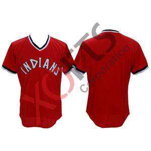 Camisas para hombre Sublimación digital personalizada Impreso Cuello en V Jersey de béisbol O Cuello Softball Jersey para hombre Softball Jersey - Product Image 1