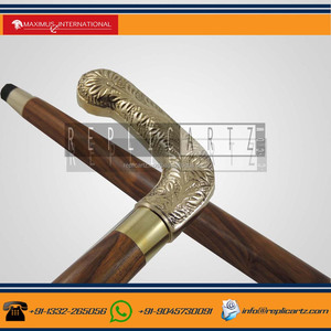 Handmade Brass Wooden <b>Walking</b> <b>Cane</b> <b>for</b> Camping Hiking <b>Men</b> Women Classic Vintage <b>Walking</b> Stick Decorative Outdoor Trekking <b>Cane</b> - Product Image 3