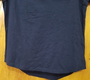 Camiseta de Color Sólido para Mujer, Marca de Exportación de Bangladesh, para Uso Casual de Primavera, Algodón, Tallas XS-XL, Lote/Envío de Stock Limitado - Product Image 2