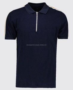 Polos promotionnels à demi-fermeture éclair pour hommes Polos de golf imprimés en spandex/polyester de qualité supérieure Chemises à sublimation vente en gros - Product Image 3