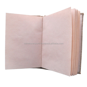 Profitez de Bullet Journaling avec une couverture rigide Jute Notebook Non-Bleed Thick 70Gsm Travel Journal Idéal pour l'esquisse filles et garçons - Product Image 3