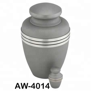 Urna de cremación de estilo americano para adultos, urna conmemorativa de Metal hecha a mano para cenizas, entierro, recuerdo para adultos, suministros funerarios - Product Image 2