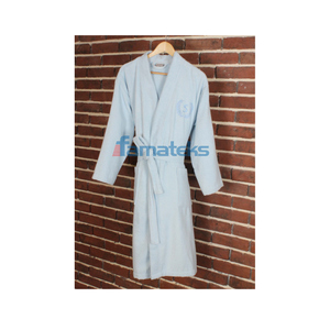 High Quality Best Price 100 Cotton Terry Quick Dry Bathrobe Eco Friendly Turkish Manufacturer - Product Image 2