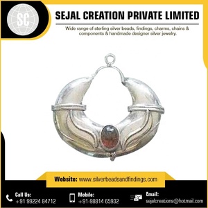 Indian Exporters Offer 925 Sterling Silver Gemstone <b>Earrings</b> for Weddings Parties and Gifts - Product Image 4