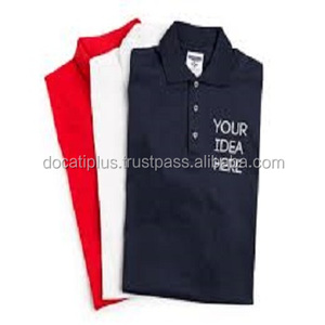 Polos OEM personalizados con logotipo bordado de marca para hombre - Product Image 4