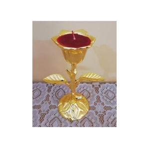 Handmade Trendy Design <b>Candle</b> Holder With Gold Finishing Design <b>Candle</b> Stand Home Villa <b>Dinner</b> and Wedding Design - Product Image 1