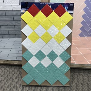 Unique Italy Germany Spain150x150mm Ceramic Glazed <b>Wall</b> Tiles Premium For Home Decor. - Product Image 3