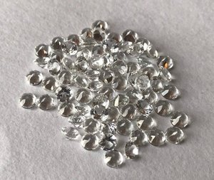 Topacio blanco Natural de 2,5mm, piedras preciosas de calidad AAA, corte facetado, buen Color, certificado IGI, tratado térmicamente, precio al por mayor, piedras preciosas sueltas - Product Image 3