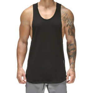 Lifestyle เสื้อเชิ๊ตผ้าคอตตอน95% ของผู้ชาย,เสื้อใส่ไปยิมอีลาสตินคอตตอน5% ทรงเว้าลึกลายฉลุโค้ง - Product Image 2