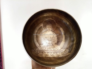 Cuencos para cantar tibetanos, fabricados en nepalí - Product Image 5